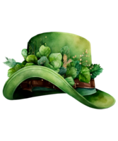 verde cappello st patricks giorno sublimazione ai generativo png