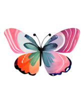 Groovy Butterflies Watercolor png