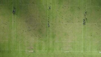 Sunday League Football Matches Taking Place at Hackney Marshes in London video