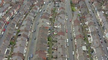 huizen en straten van Liverpool dichtbij naar anfield video