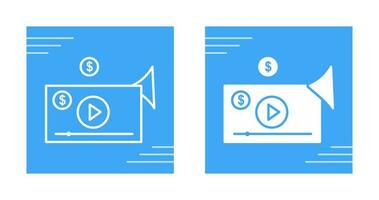 Video Marketing Vector Icon