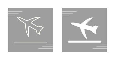 Flight Takeoff Vector Icon