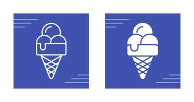 icono de vector de helado