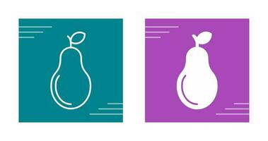 Pear Vector Icon