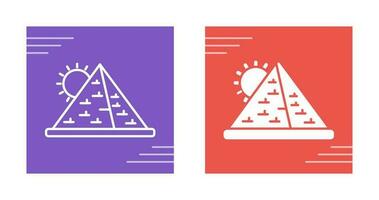 Pyramid Vector Icon