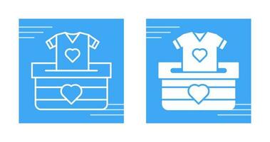 Cloth Donate Vector Icon