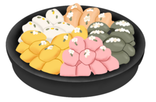 korean traditional cake png