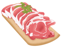 porc ventre illustration png