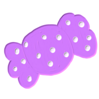 cute sticker with acrylic painting png