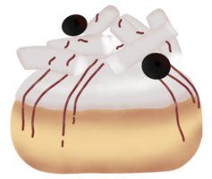 delicious donuts illustration png