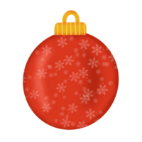 mano dibujado Navidad elemento png