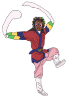 coreano tradicional danza png