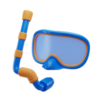 3d snorkelen geven illustratie png