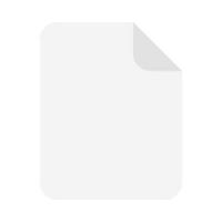 New document icon vector