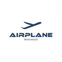 Airplane Icon Logo Design Template vector