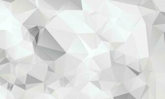White Color Polygon Background Design, Abstract Geometric Origami Style With Gradient vector