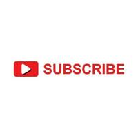 Subscribe vector button