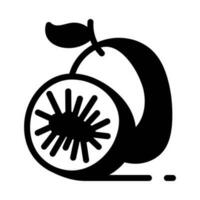 icono de vector de kiwi