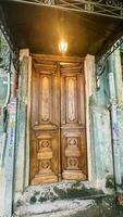 old and vintage doors background photo