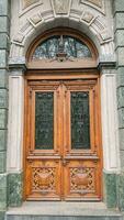 old and vintage doors background photo