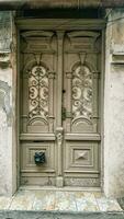 old and vintage doors background photo