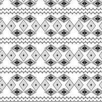 Knit pattern art Seamless pattern ethnic, stitch embroidered abstract for traditional of clothing, fashion, wallpaper texture in tribal, folk embroidery fabric background vector