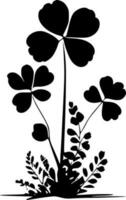 Four-leaf Clover - High Quality Vector Logo - Vector illustration ideal for T-shirt graphic