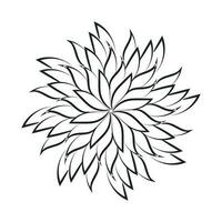 Mandala Art design in circle. Simple mandala design floral mandala art beautiful mandala artwork vector