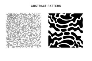 abstract pattern wave vector design