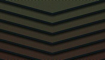 Abstract Diagonal Lines on Black Background, Geometric Shape, Overlapping. Vector Illustration