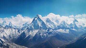 Beautiful mountain background., Illustration photo