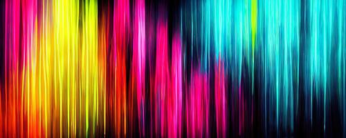 illustration of gaming background abstract, cyberpunk style of gamer wallpaper, neon glow light of sci-fi. Glowing iridescent neon lights for both light and dark backgrounds. photo