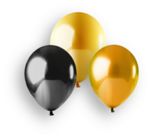 kleurrijk ballonnen. vector illustratie eps10 png