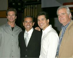 Lorenzo Lamas Antonio Villaraigosa Mario Lopez and John McCookBold and the Beautiful celebrates 5 year anniversary of SAP simicastCBS Television CityLos Angeles CAApril 25 20062006 photo