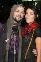 LOS ANGELES  OCT 13 Bam Margera arrives at the Jackass 3D Movie LA Premiere at Graumans Chinese Theater on October 13 2010 in Los Angeles CA photo