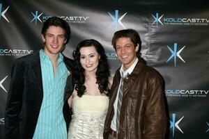 LOS ANGELES - DEC 14, Michael Christopher Bolten, Jillian Clare, James Rustin attends the Miss Behave Season Two Premiere Party at Flappers Comedy Club on December 14, 2010 in Burbank, CA photo