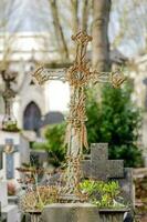 un cementerio en París foto