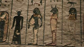 tumba de Ramsés el 3ro en el Valle de el reyes, Egipto video