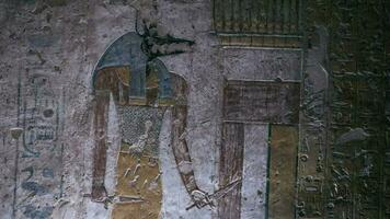 grav av tausert och setnakht i de dal av de kungar, egypten video