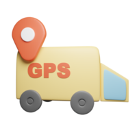 Package delivery car png