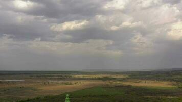 aereo Visualizza di olesky castello nel molla, Ucraina video