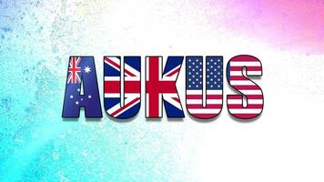 AUSUK flag name is UK, US, and Australia The UK US and Australia have announced a historic security pact in the Asia Pacific Shield concept for this three nation agreement Video Content