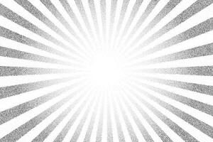 Sun burst background.Halftone starburst shine effect. Vintage radial sunburst with circular rays. Vector stipple dotted illustration