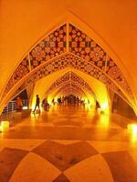 Bandung, Indonesia - January 2023. Interior of the Al Jabbar Mosque in Bandung, West Java, Indonesia photo