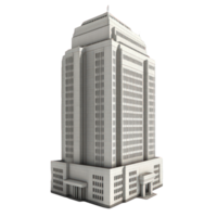 Questo è un Immagine di il kravisyj grattacielo, isolato su un' trasparente sfondo, permettendo per facile integrazione con altro disegni o visuals.generative ai png