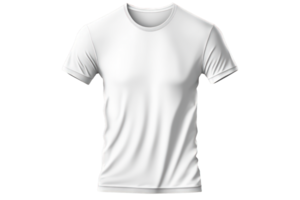 This image is a photograph or digital rendering of a short sleeved t-shirt, which appears to be realistic in nature. png