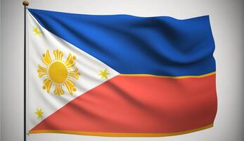 Happy national holiday. Celebrated annually on June 12 in Philippine. . photo