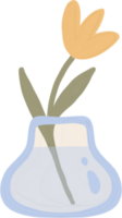 Gouache pastel Vase png