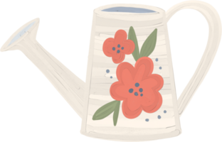 Gouache watering can png