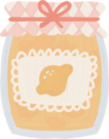 Gouache lemon Jam png